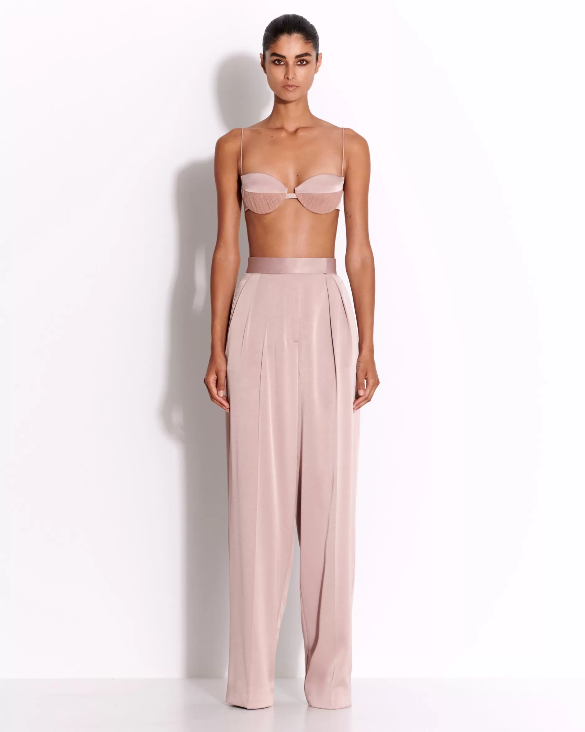 Bra Top in Satin Crepe | Alex Perry Shop