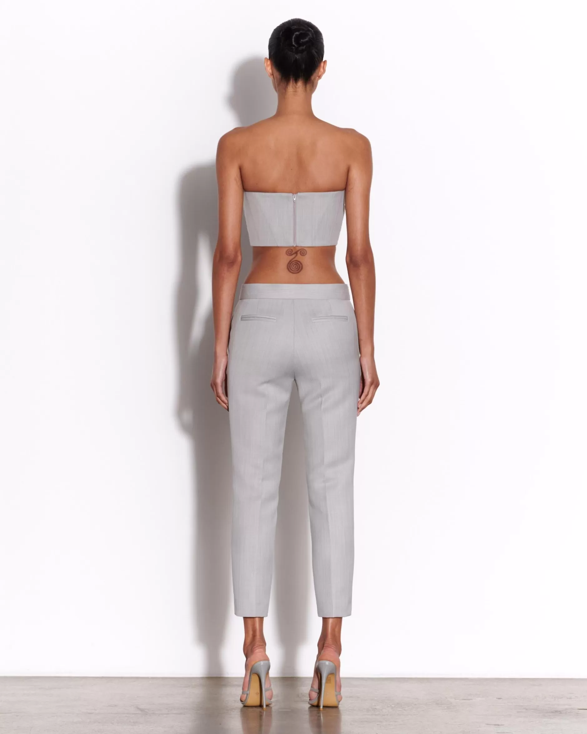 Crop Trouser in Wool Suiting | Alex Perry Best Sale