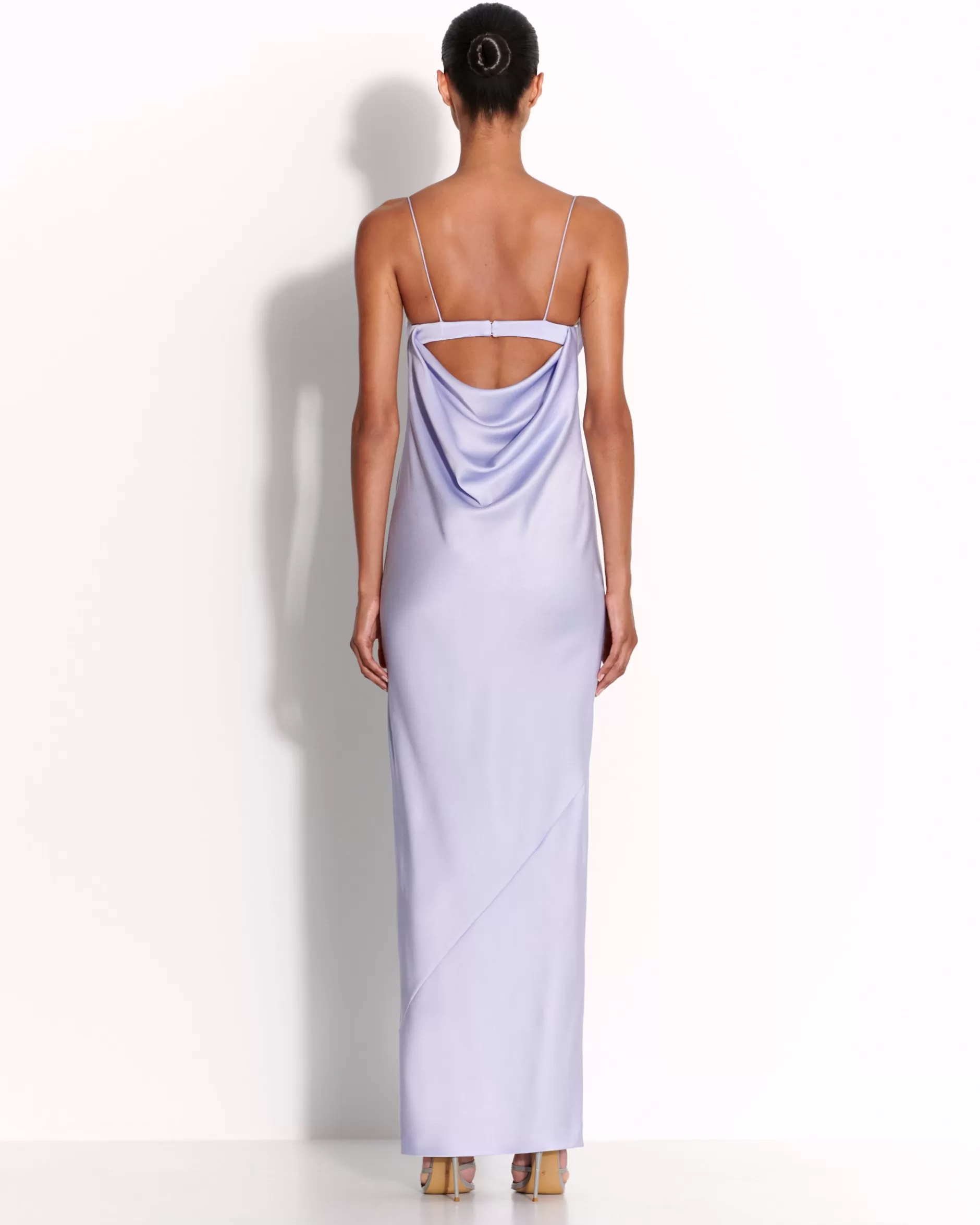 Drape Cut Out Column in Satin Crepe | Alex Perry Hot