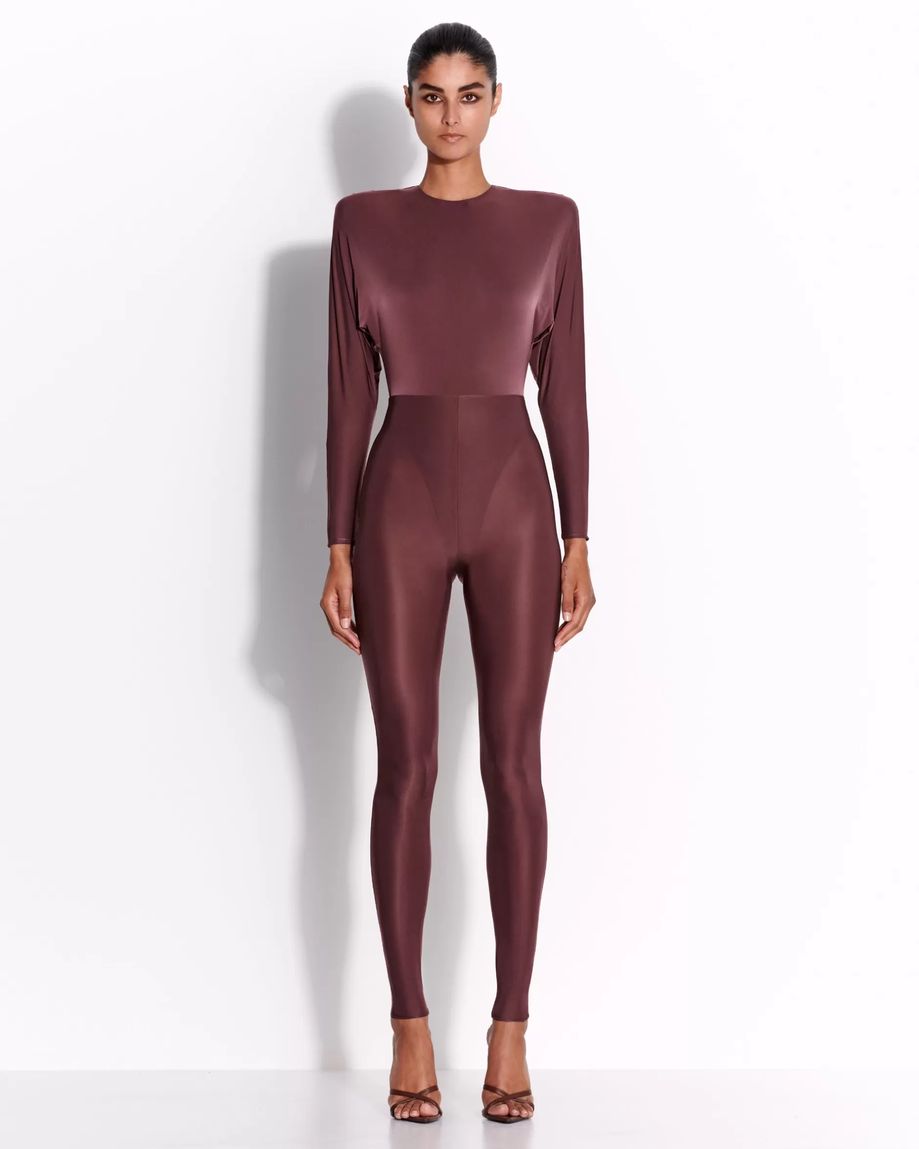 Long Sleeve Catsuit in Jersey | Alex Perry Sale