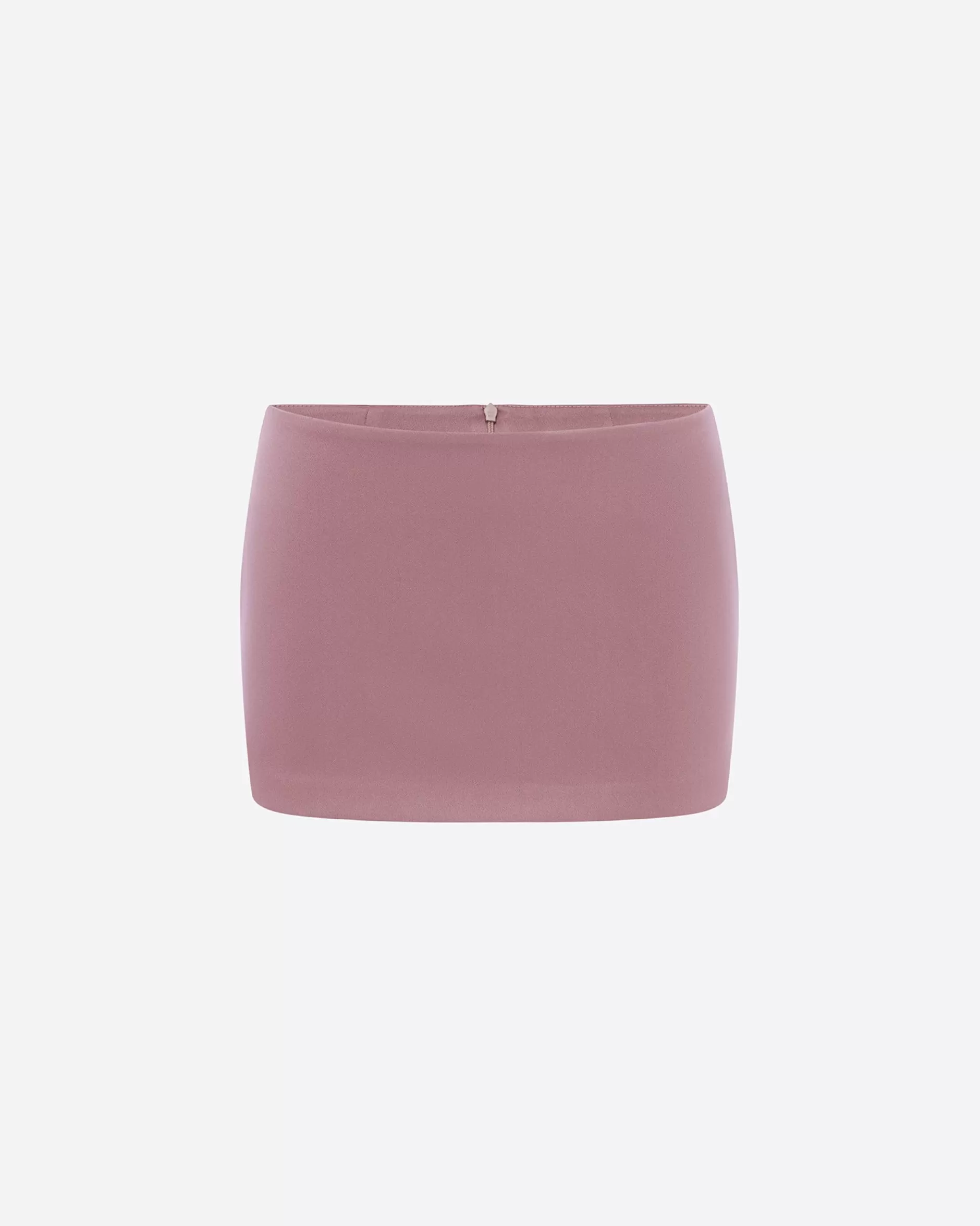 Low Rise Mini Skirt in Satin Crepe | Alex Perry Cheap