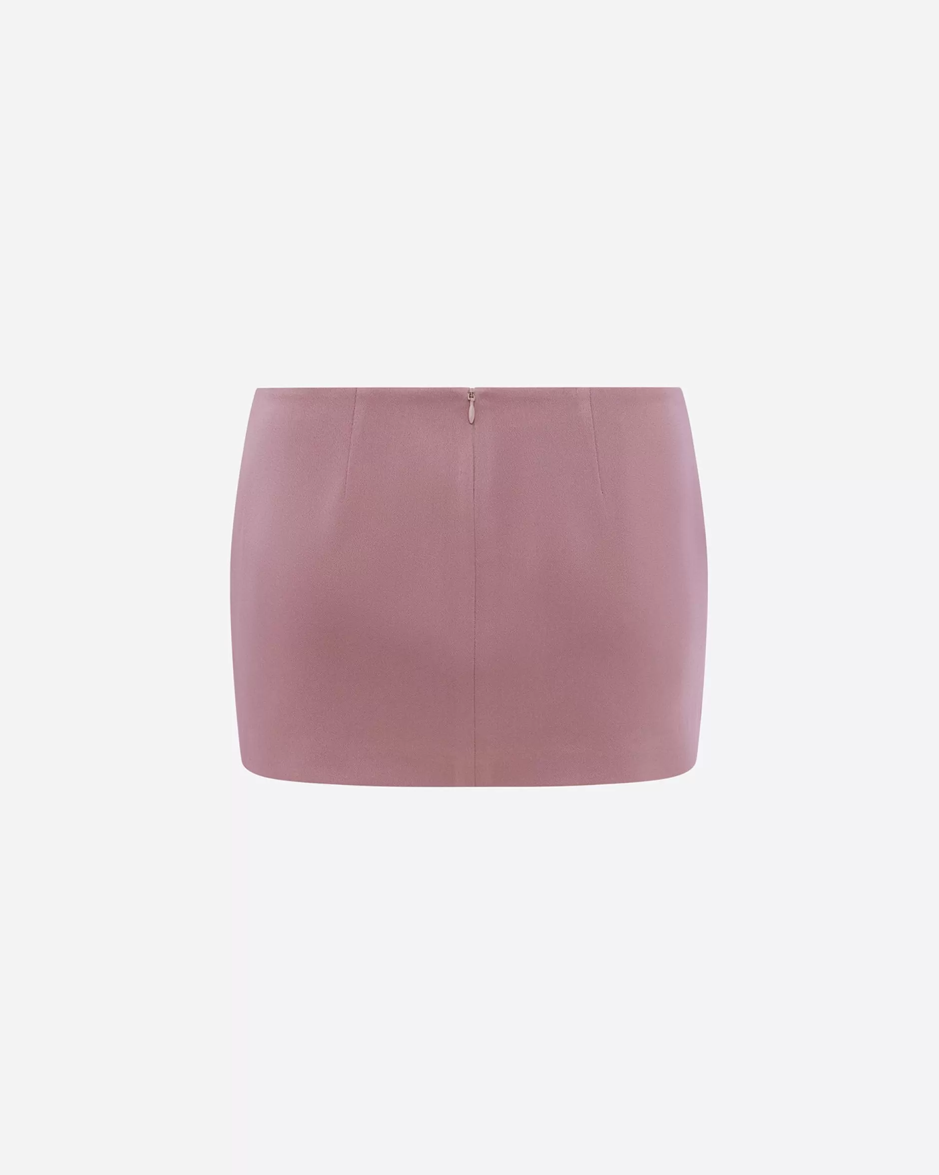 Low Rise Mini Skirt in Satin Crepe | Alex Perry Cheap