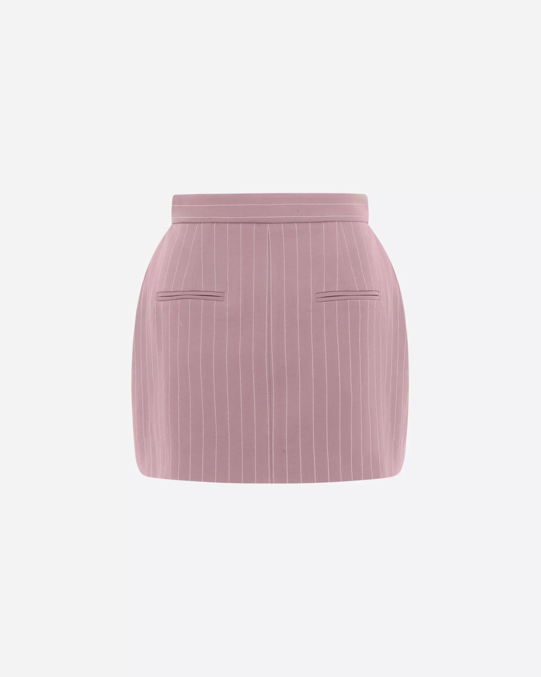 Mini Skirt in Lurex Pinstripe | Alex Perry Cheap