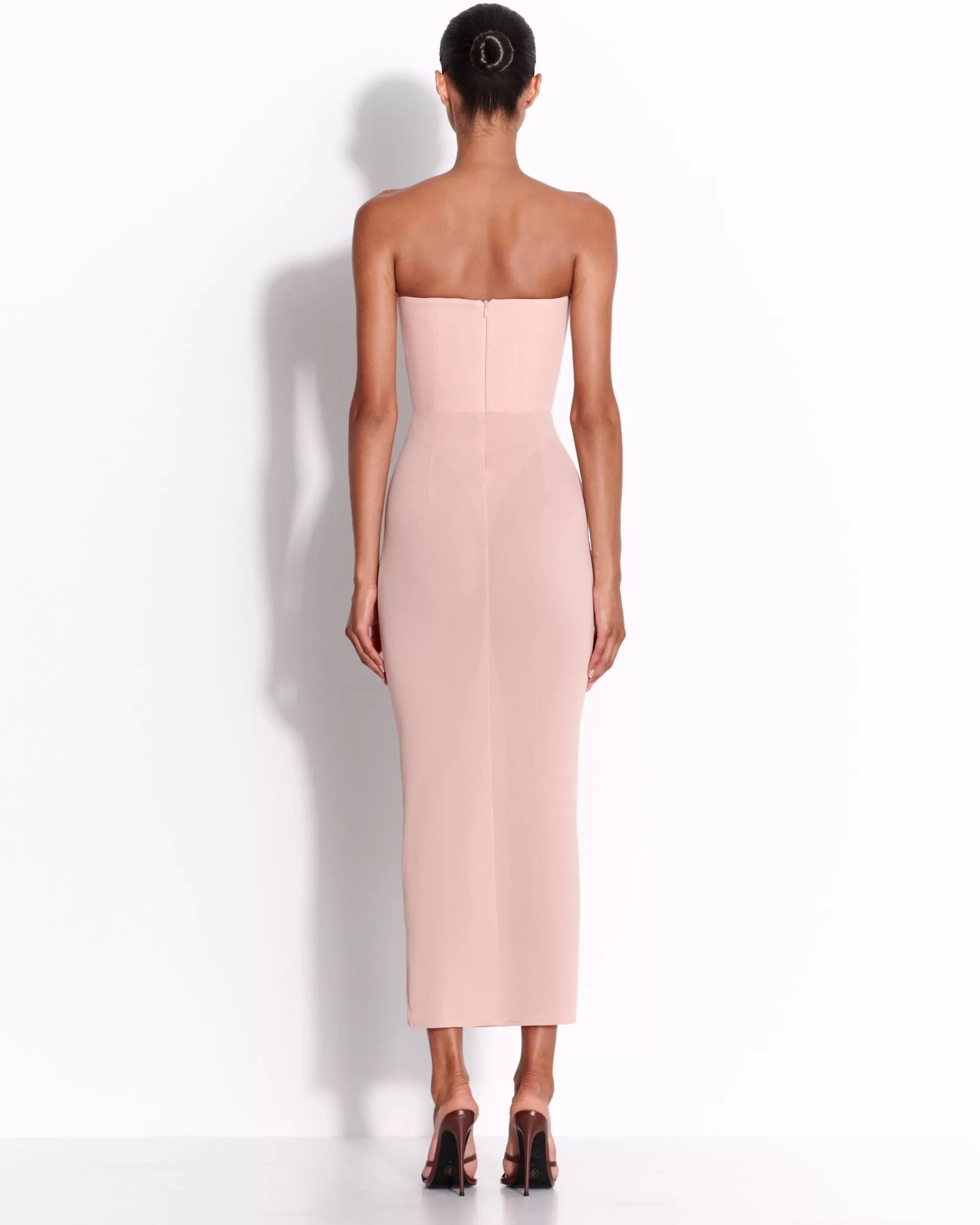 Strapless Dress in Crepe Jersey | Alex Perry Outlet