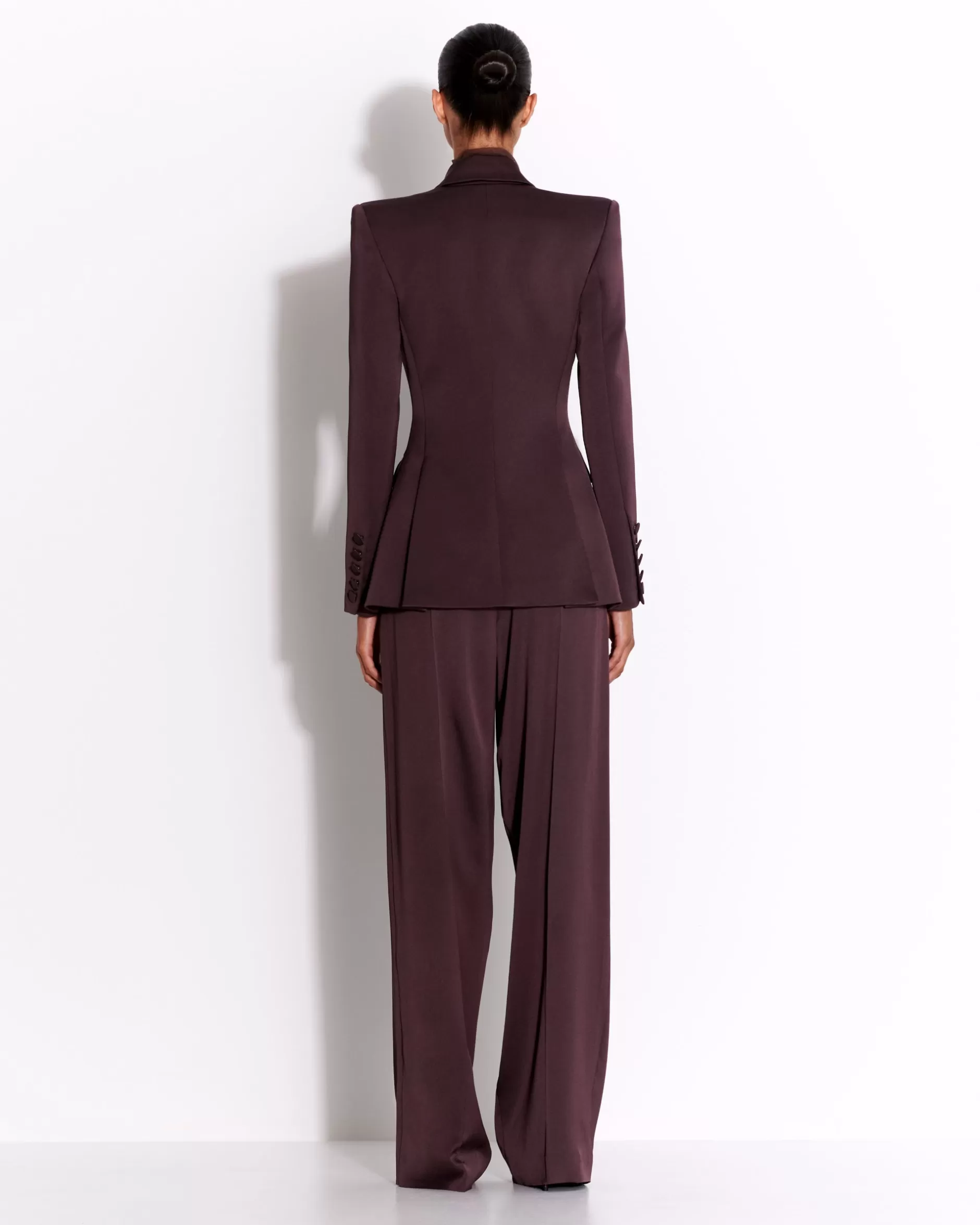 Tailored Trouser in Satin Crepe | Alex Perry Sale