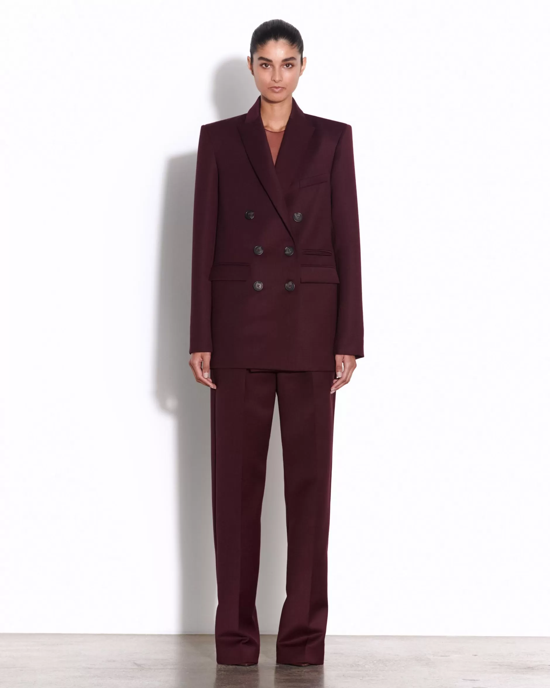 Tailored Trouser in Wool Suiting | Alex Perry Cheap